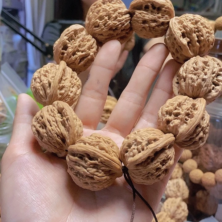 【闪购商品】文玩核桃把件35狮虎兽手持