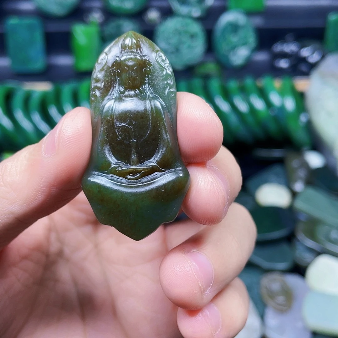 和田玉未镶嵌珠宝半成品