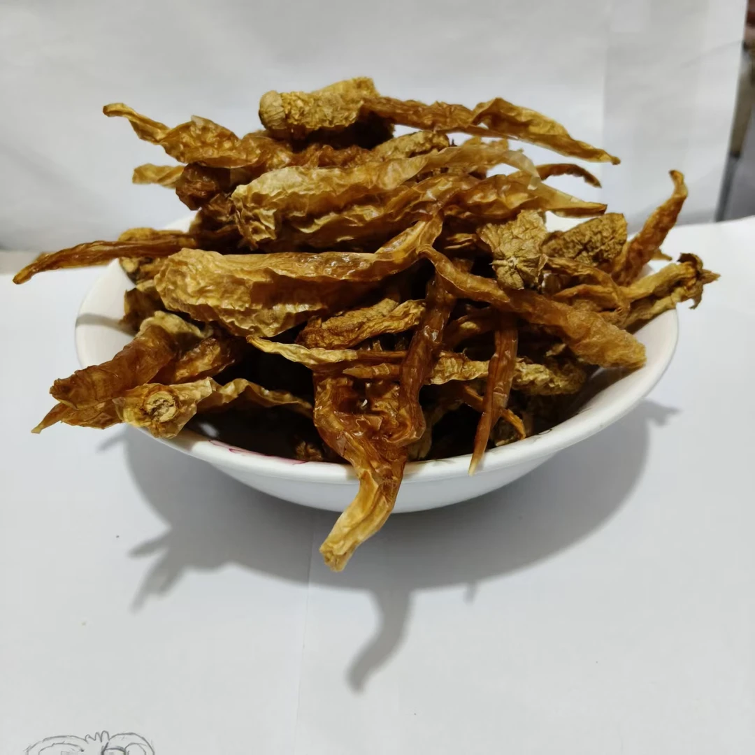 湖南茶陵农户自晒干辣椒