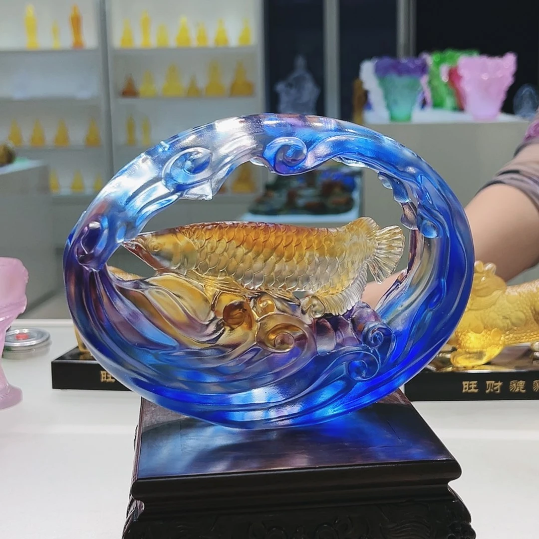 【闪购商品】手工艺品琉璃轮*财源滚滚