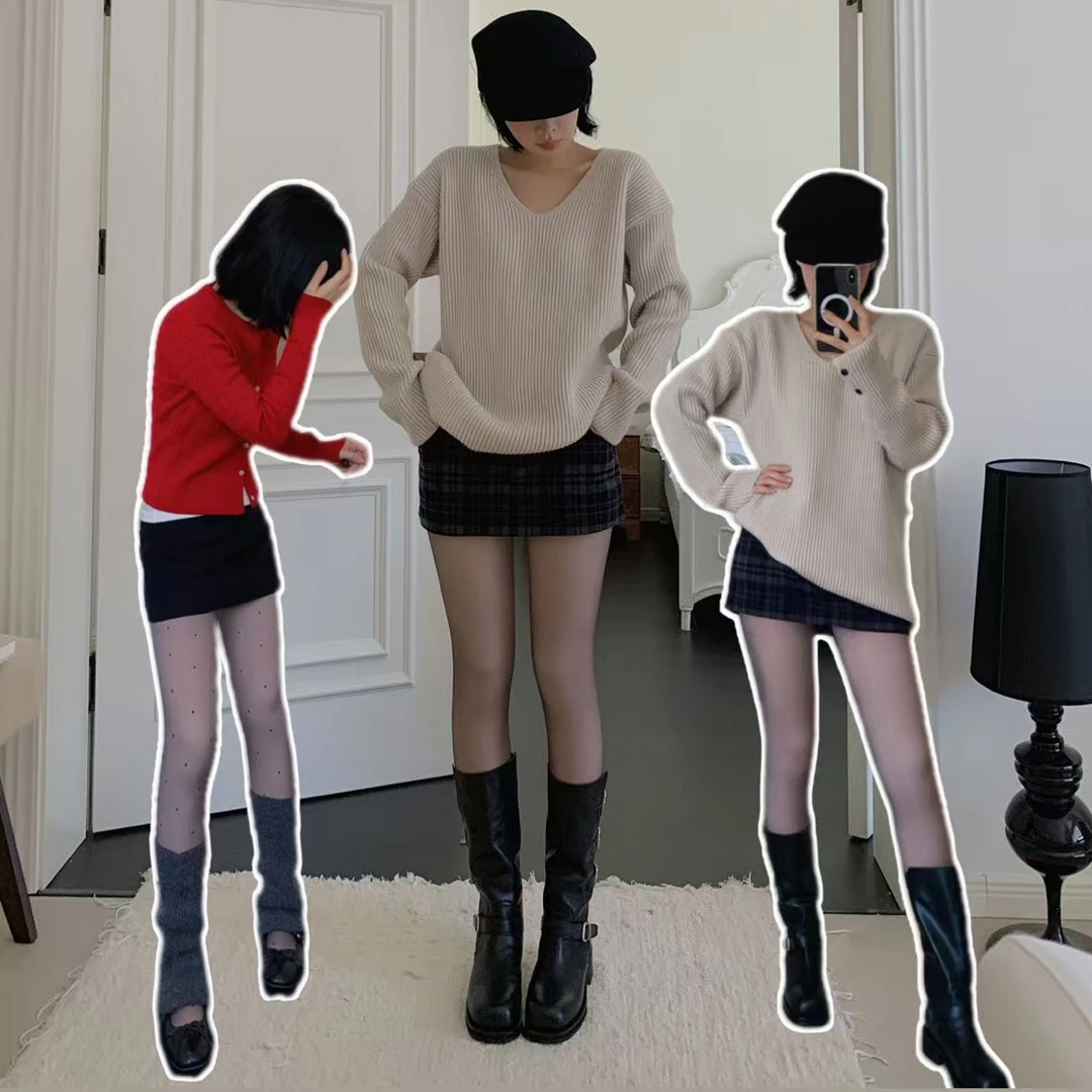 6005，妈妈款连脚袜冬，北方一条可过冬