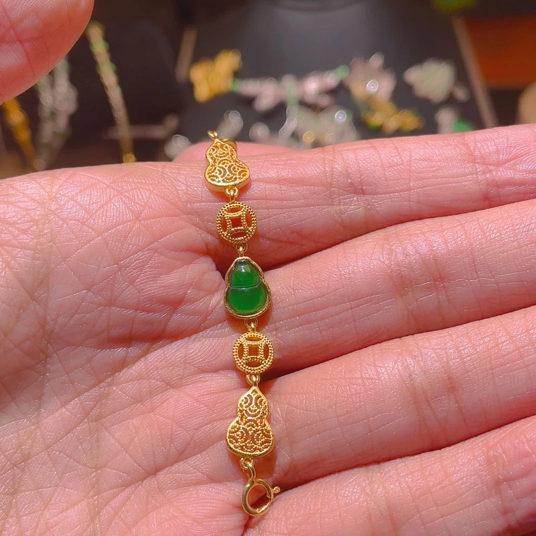 翡翠吊坠(不含链)银S925镶嵌