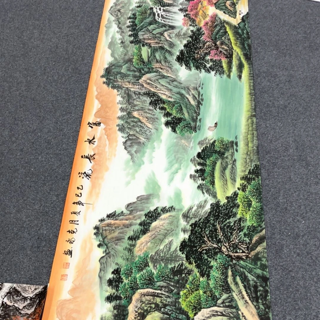 国画国画作品老师手绘