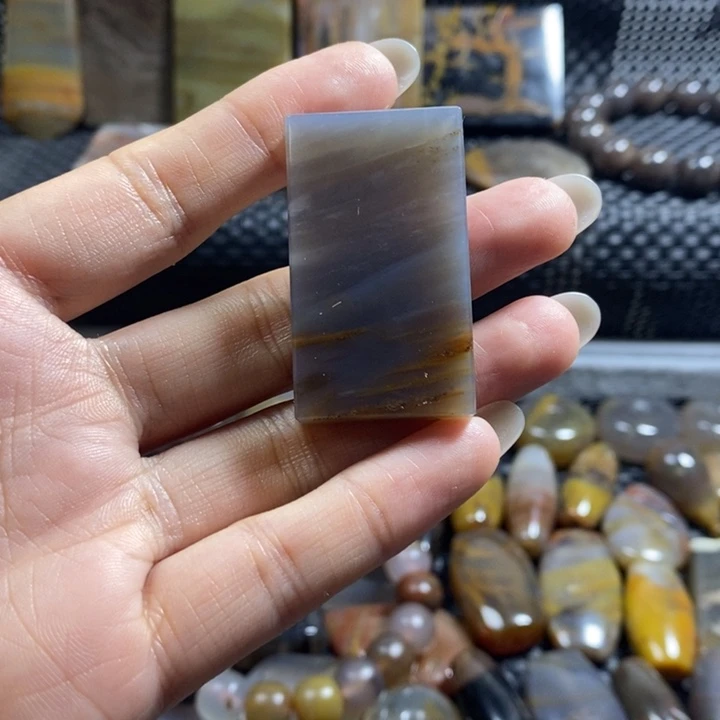 未镶嵌无事牌硅化玉硅化玉无事牌