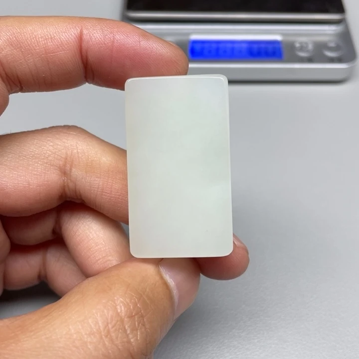 和田玉吊坠(不含链)未镶嵌小**生