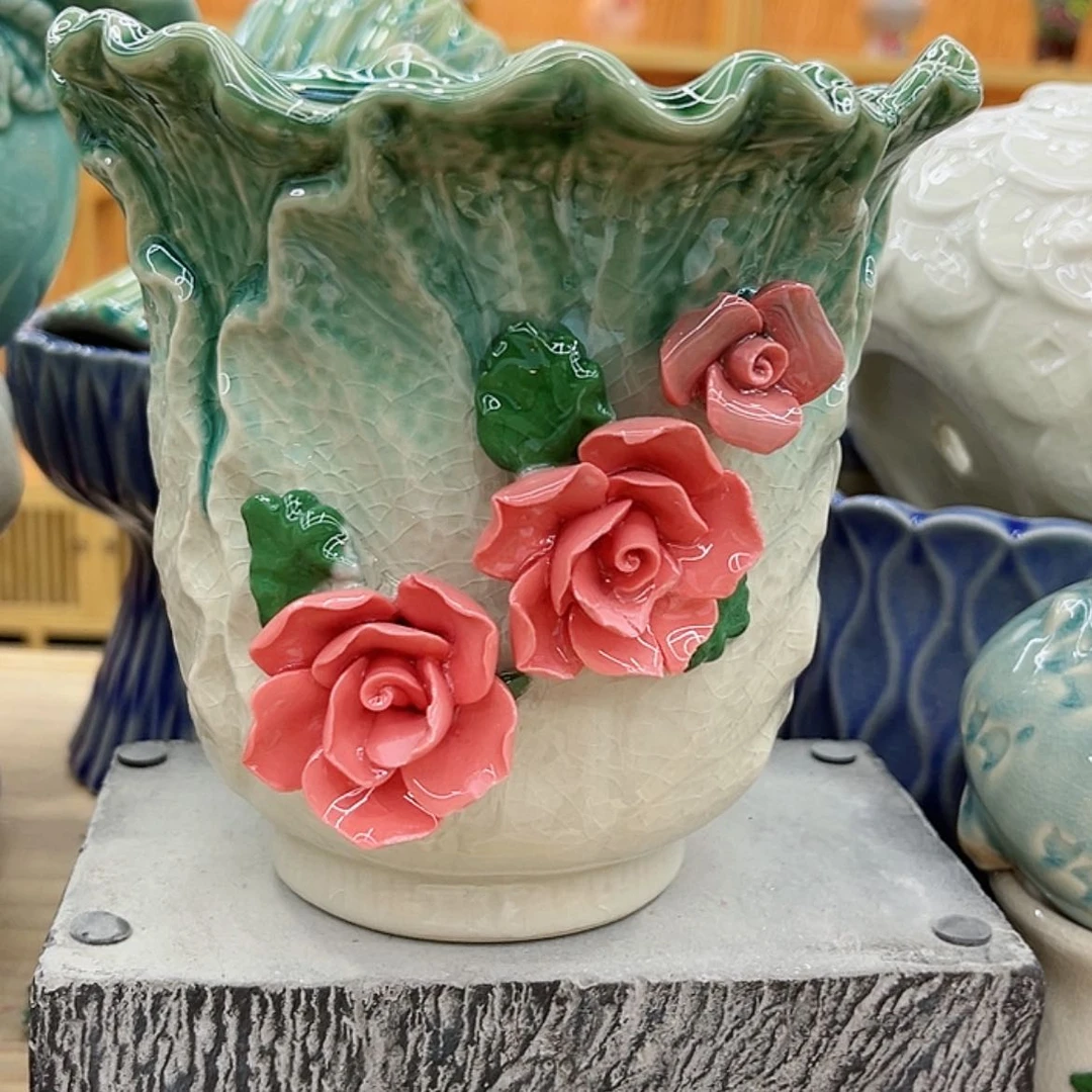 【闪购商品】陶瓷花盆