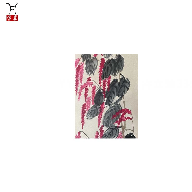 Y1010花卉立轴33x132/4平尺