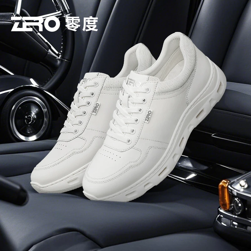 零度/ZRO时尚运动休闲皮鞋2025春季新款轻便透气户外潮鞋