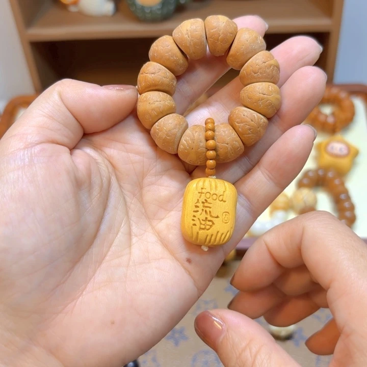 星月菩提手串凤眼大肠手捻富的流油