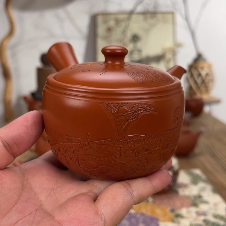 咖***1常滑舜园手作茶壶