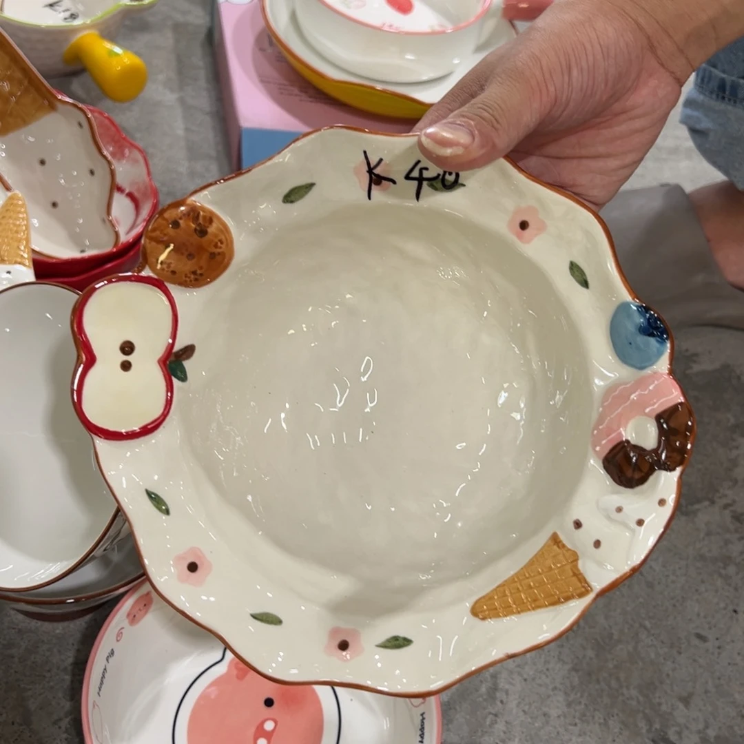 高温陶瓷釉下微瑕