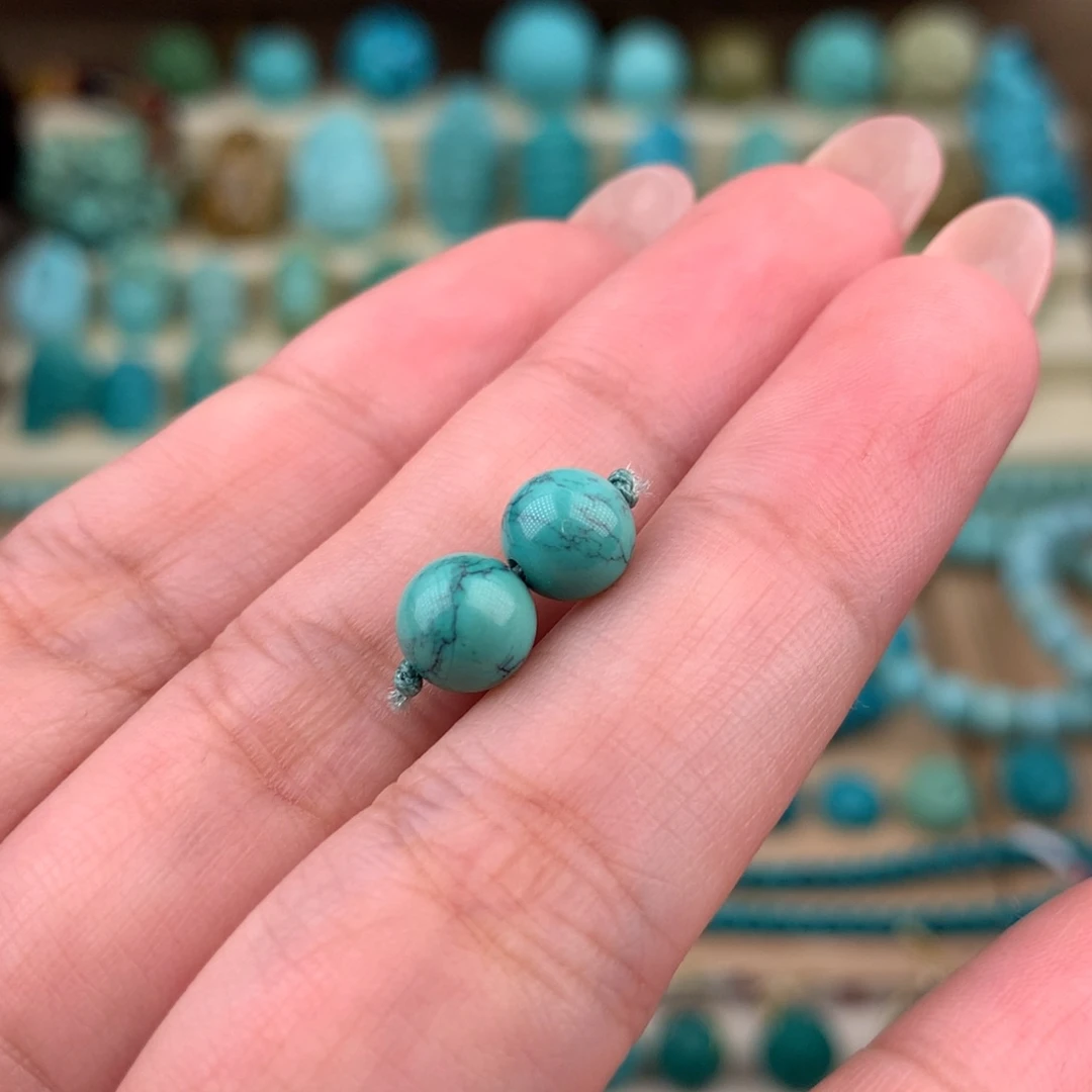 未镶嵌绿松石珠宝奇石