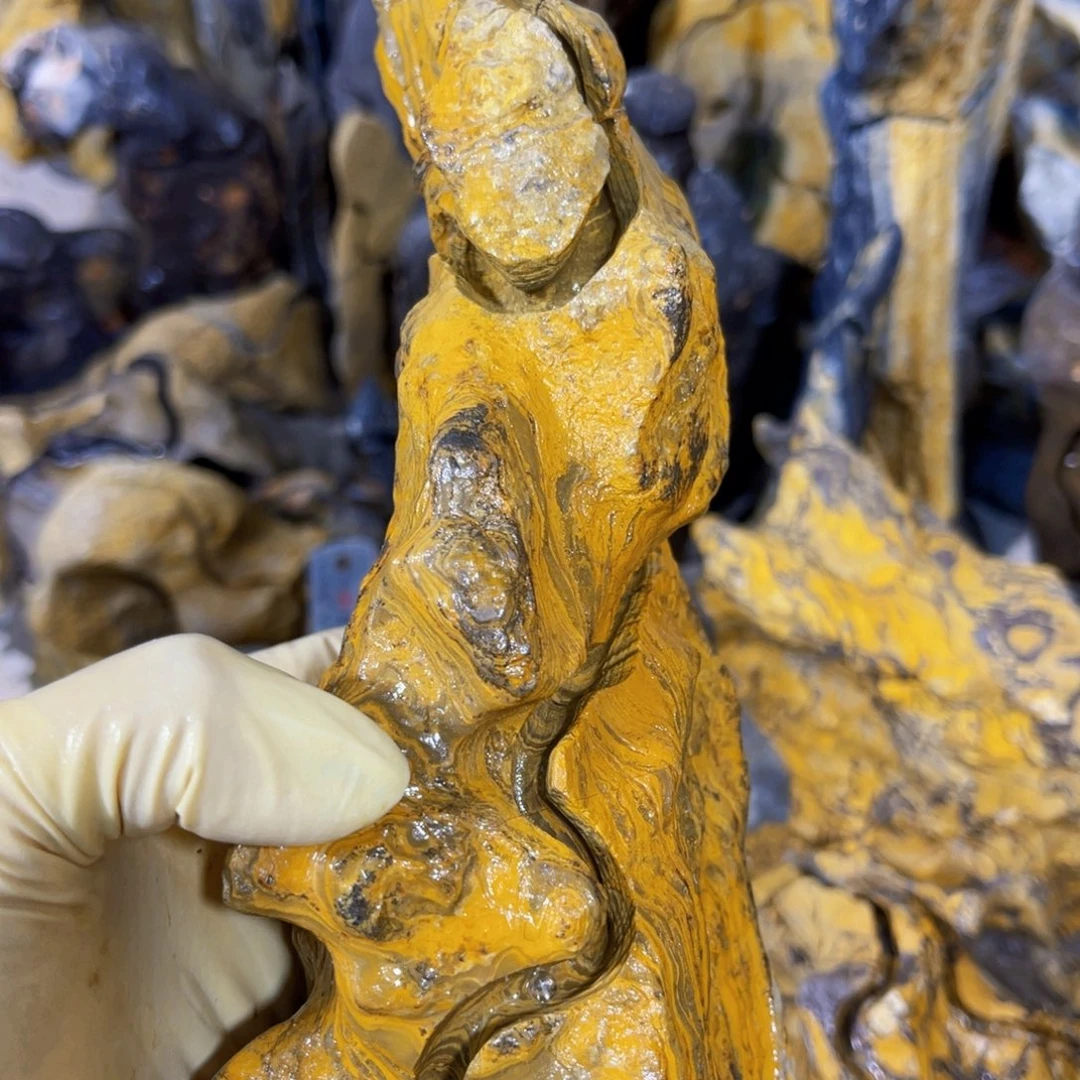 一**景附石盆景一物一拍