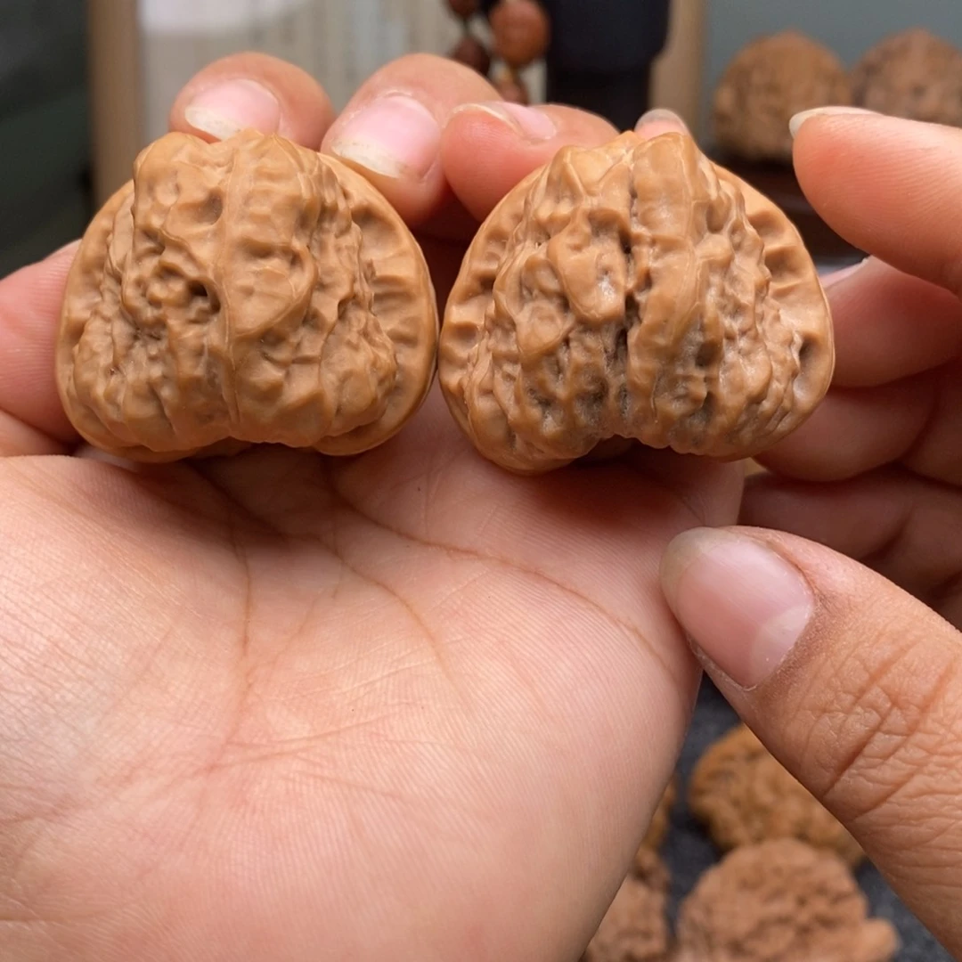 文玩核桃把件38蛤蟆头362