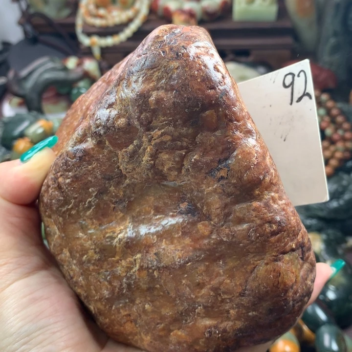 岫岩河磨玉（透闪石质玉）把件未镶嵌