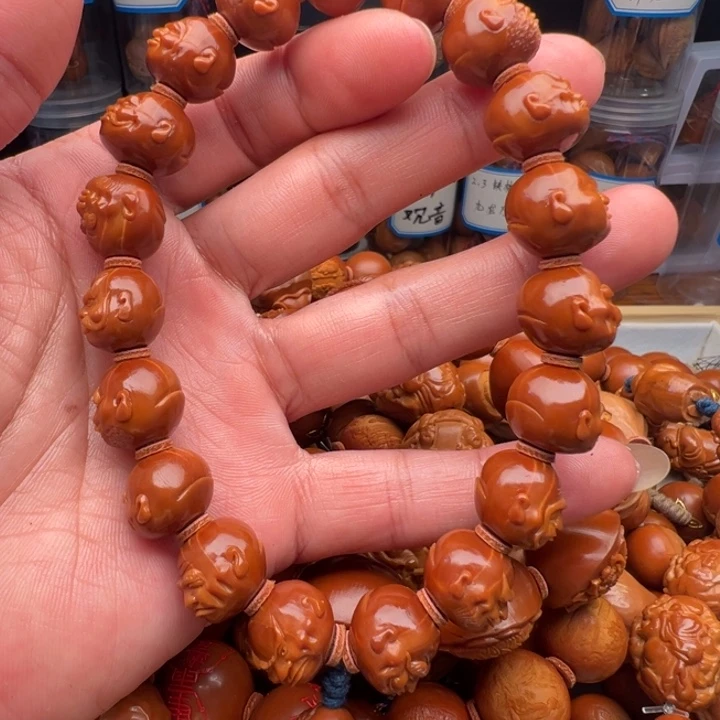 手串/手链橄榄核1.6铁核十八罗汉手持