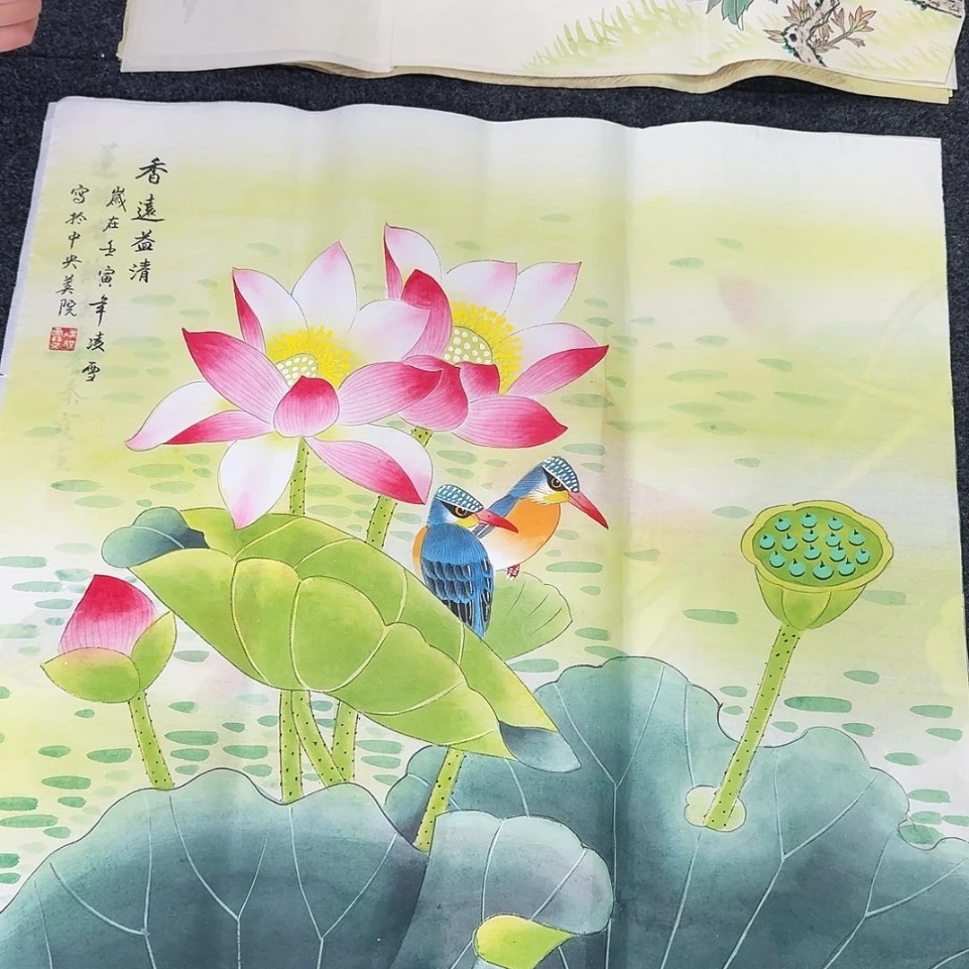 纯手绘国画作品欣赏