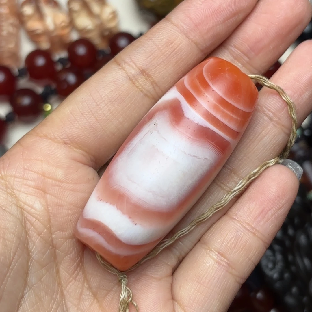 南红玛瑙未镶嵌颈饰