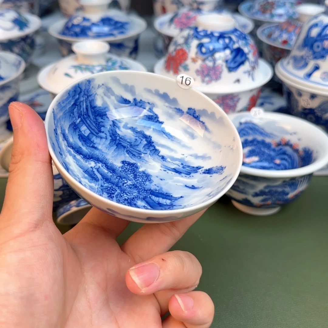 彦祖纯手工手绘茶具16