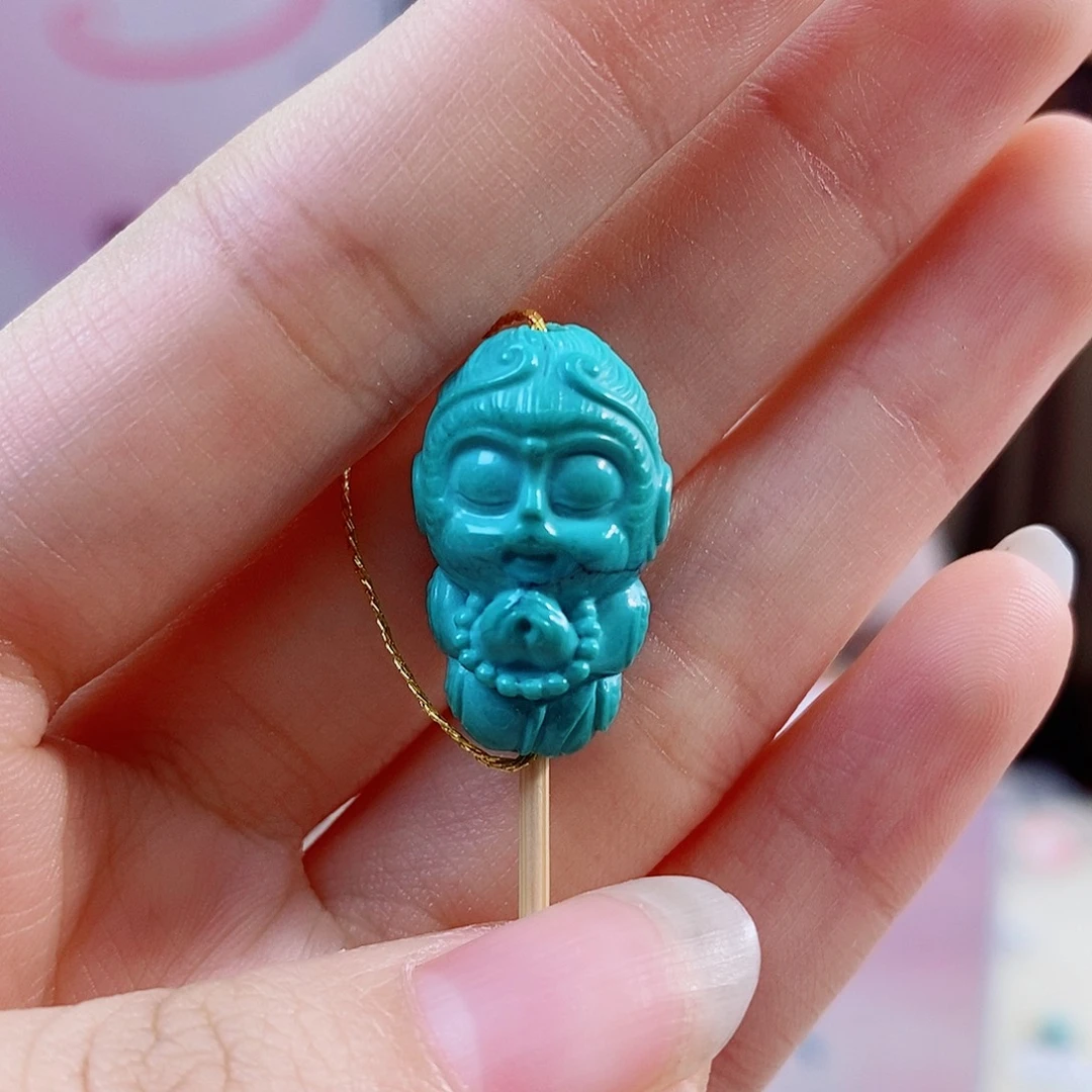 未镶嵌绿松石珠宝奇石