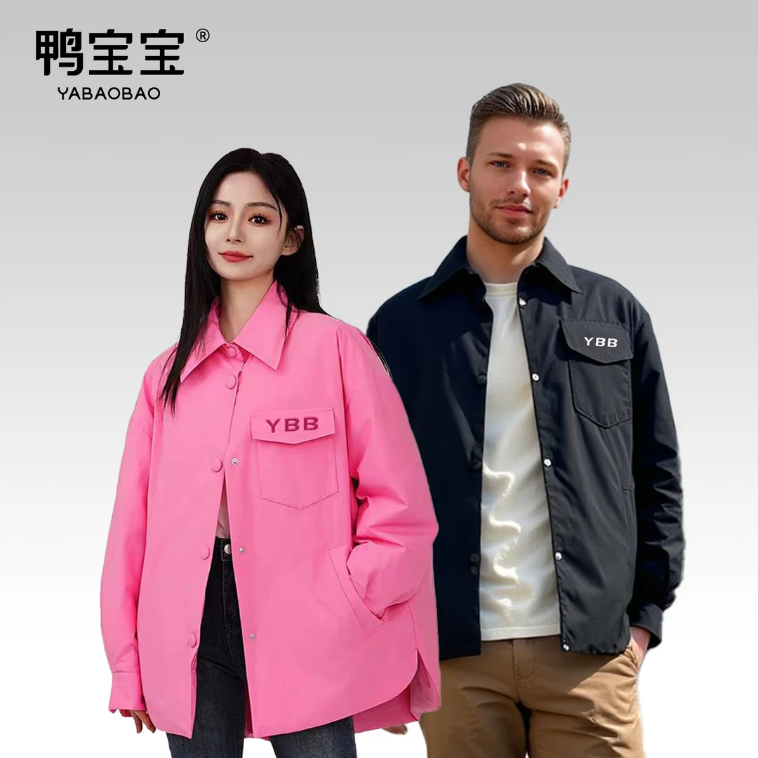 鸭宝宝衬衫女款宽松秋冬季休闲减龄小个子时尚轻薄