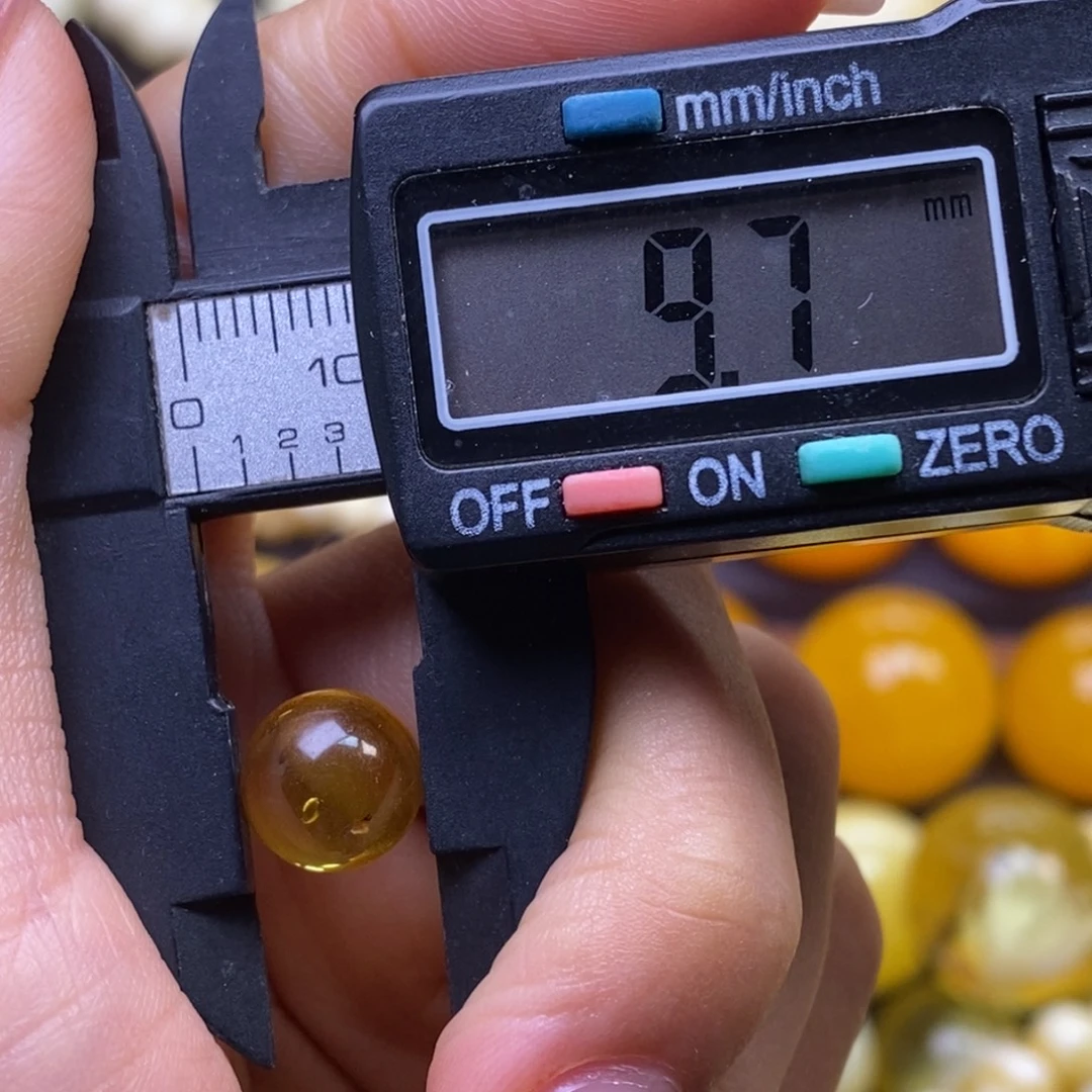 蜜蜡未镶嵌裸石珠子