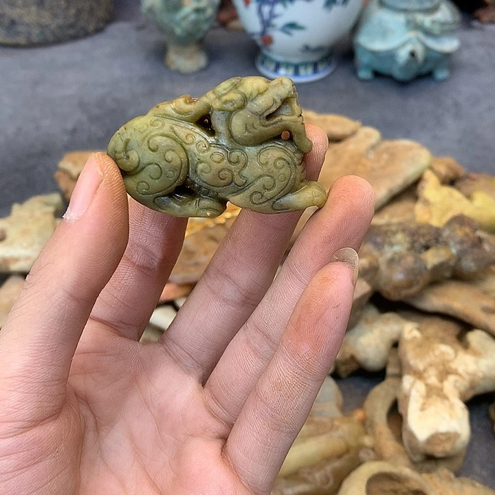 和田玉（糖玉）未镶嵌挂件