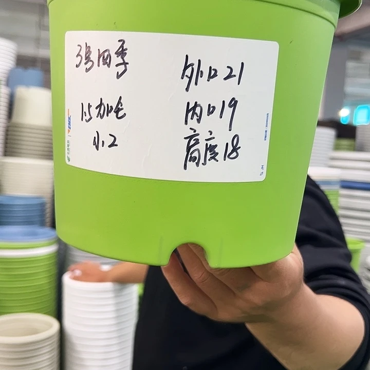 特价3号四季口21高18白色10个无托