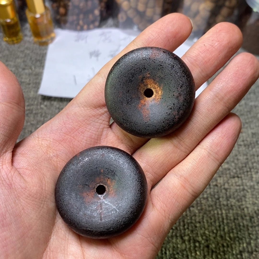 藤类4.0降真香平安扣满油东枝料