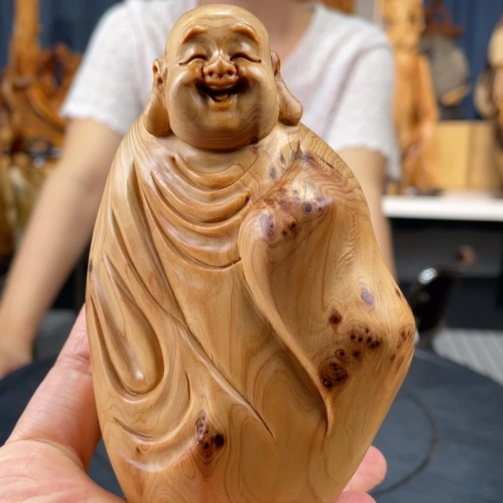 柏木（崖柏）手把件