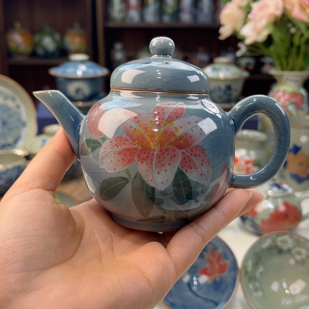 瓷片景德镇手工手绘陶瓷茶具