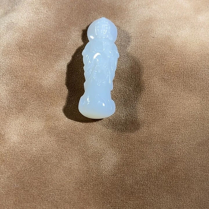 和田玉颈饰未镶嵌张****5