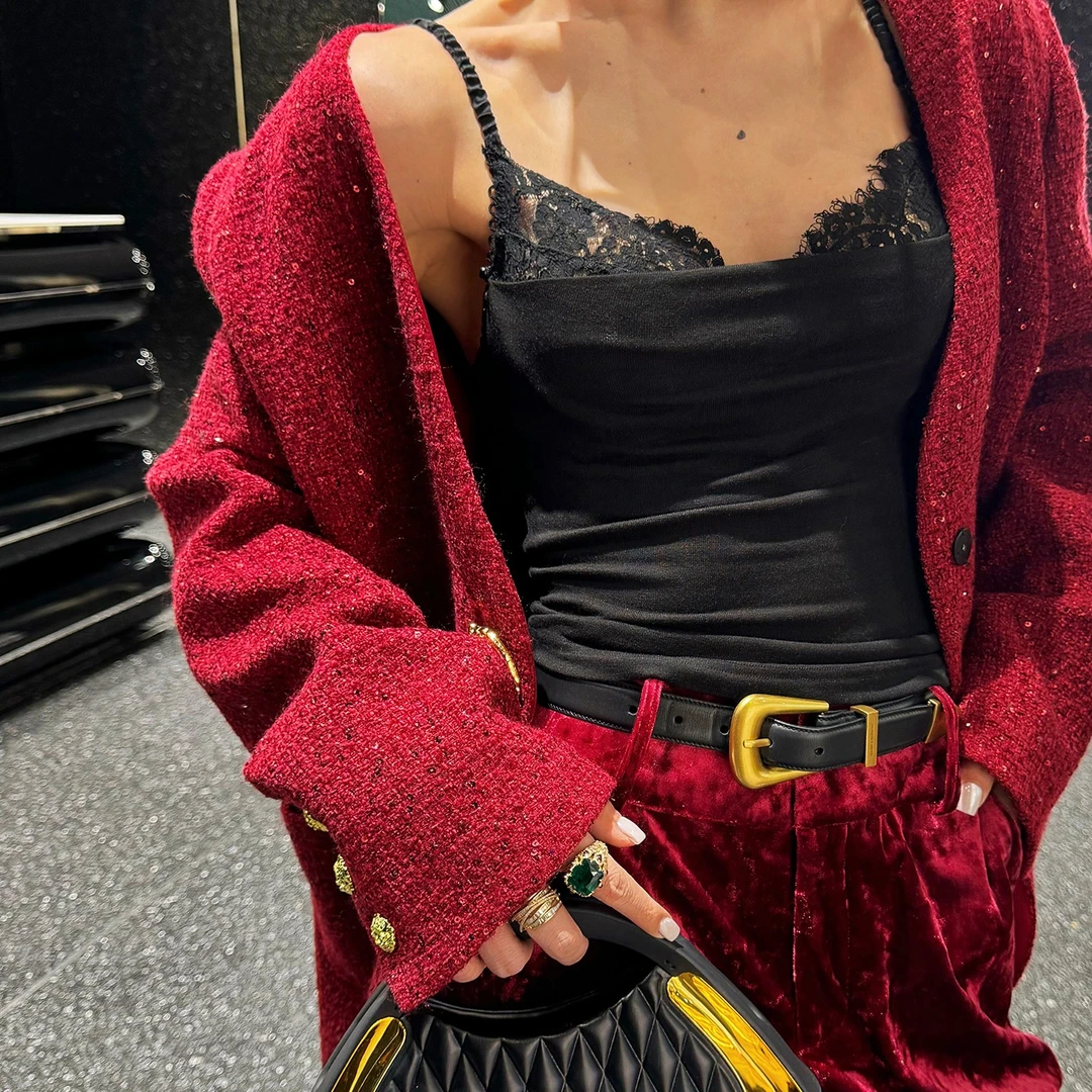 M/Q〔内搭半永久〕手工定制蕾丝边吊带内搭