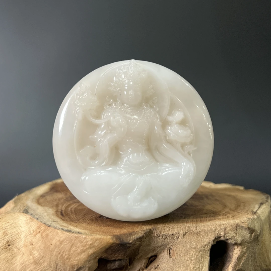 0913GC185和田玉挂件