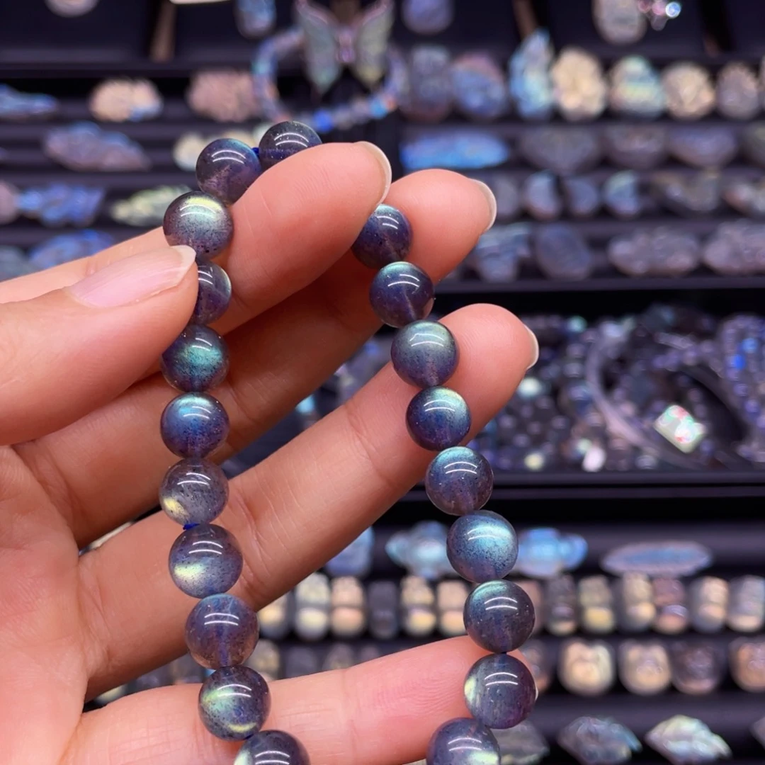 未镶嵌手串长石8.5左右