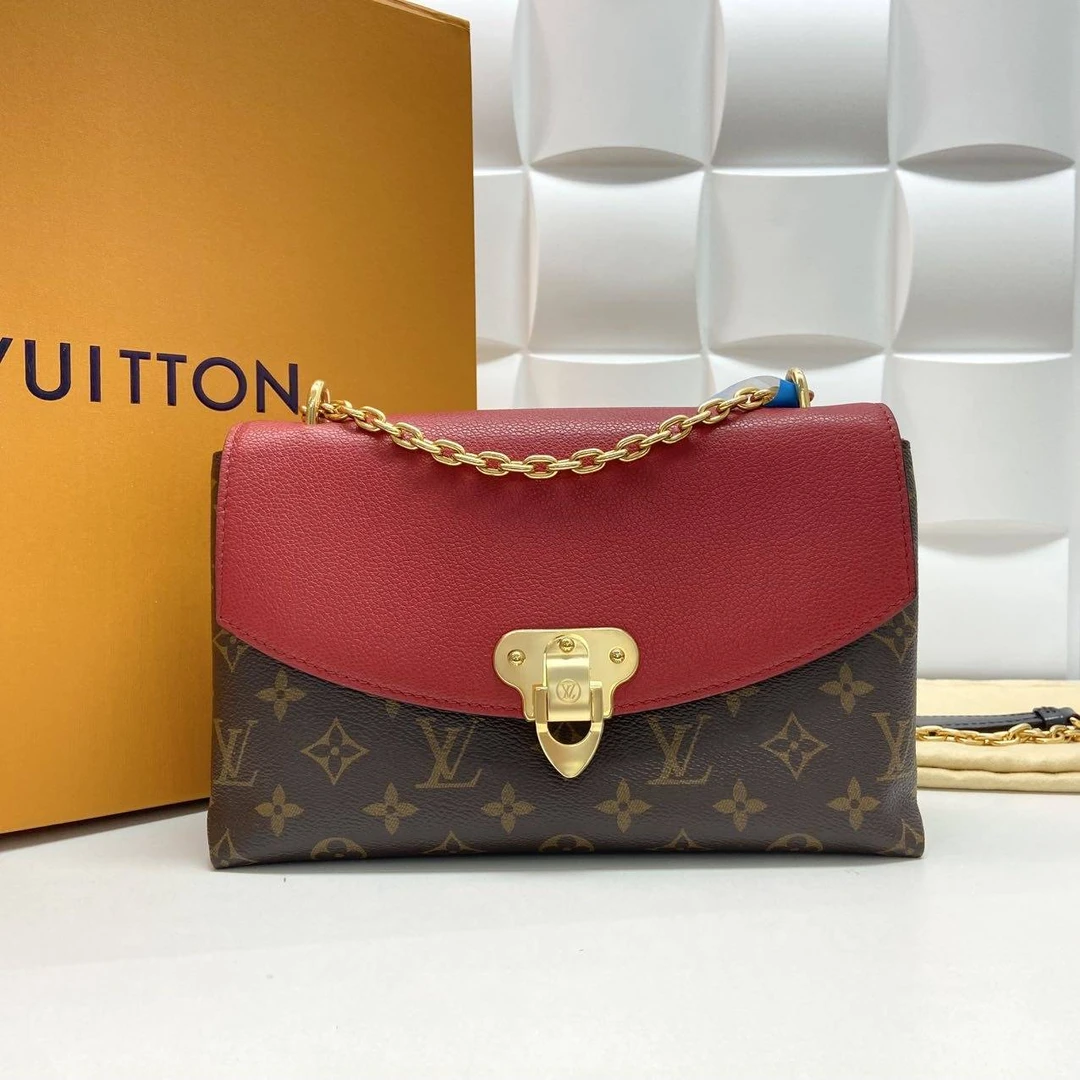 95新 LouisVuitton/路易威登 思斯专属 LV红色传奇单肩包THRX263
