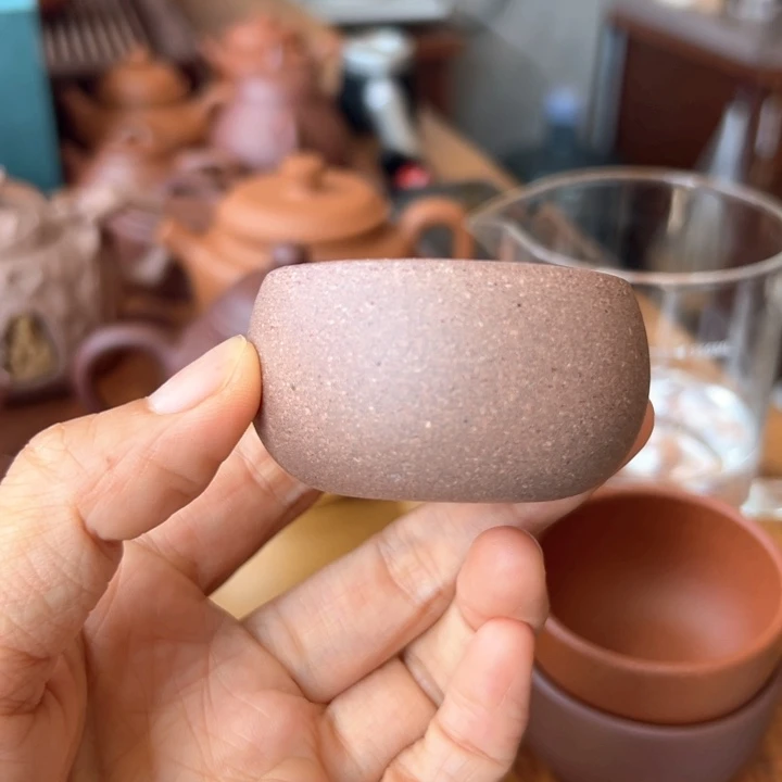 茶壶紫砂香灰杯子30c c