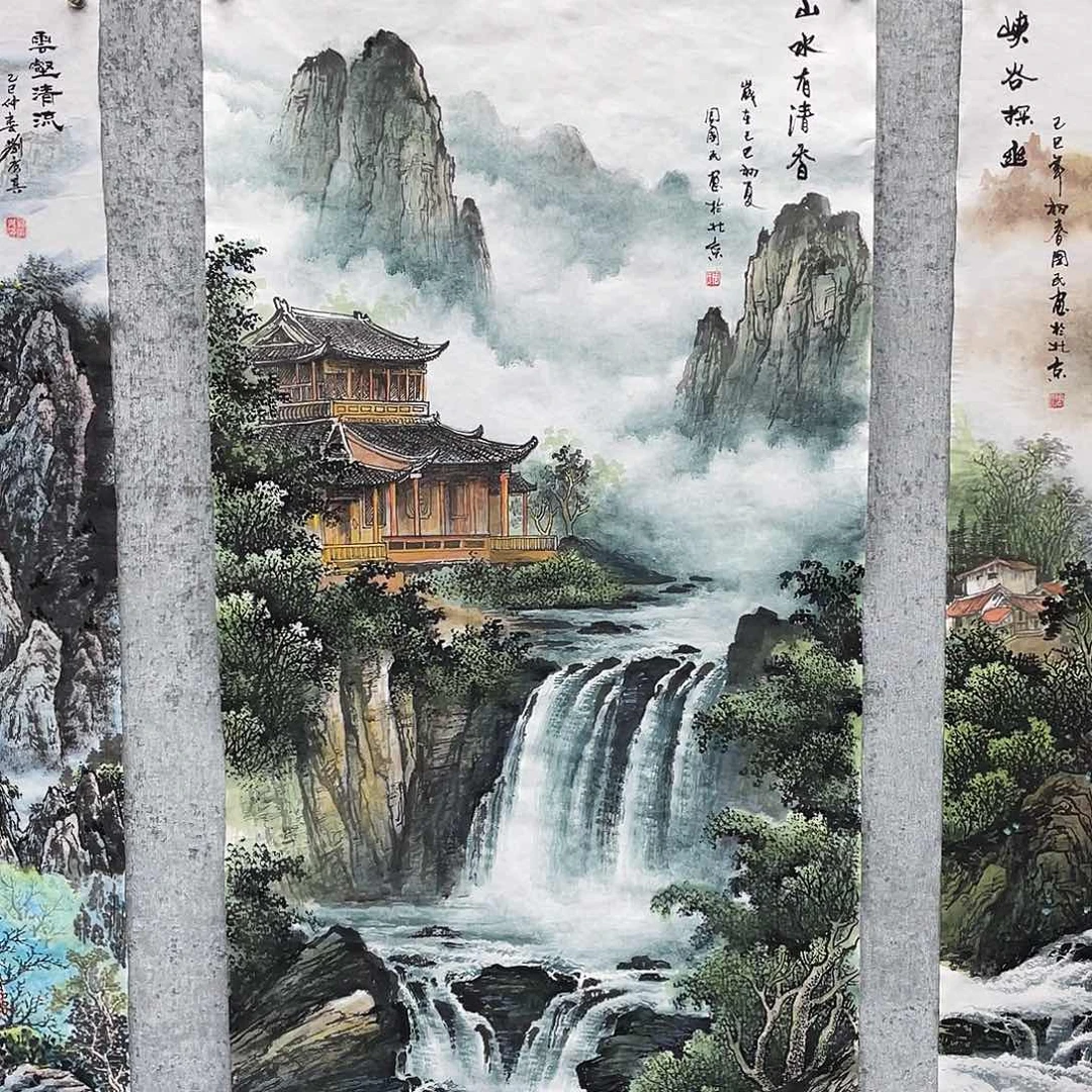 国画琦*绘画作品周国民画芯