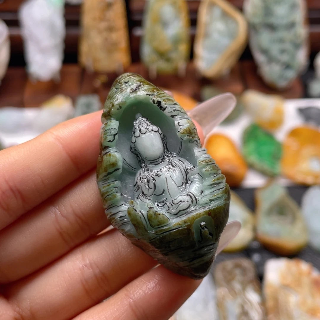 定制翡翠未镶嵌翡翠
