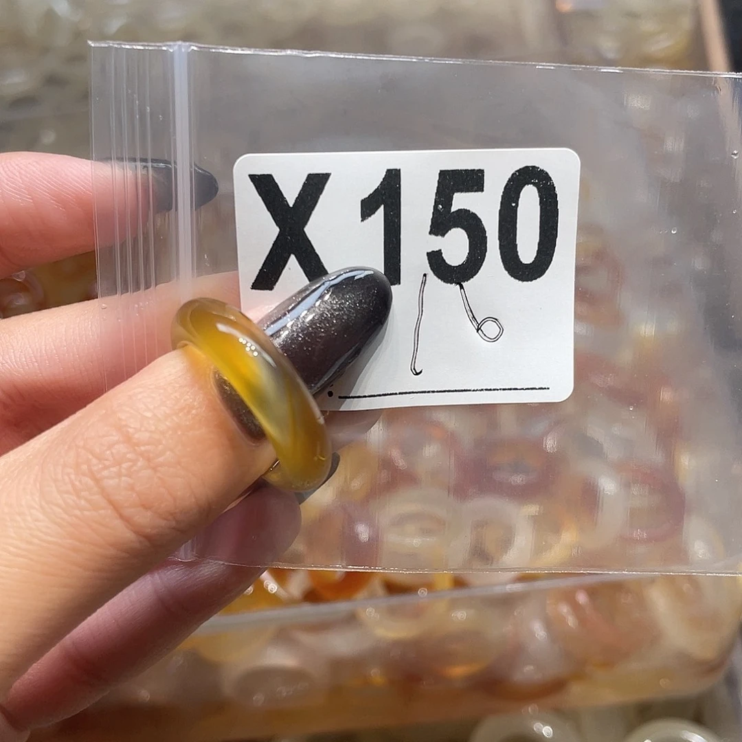 玛瑙/玉髓未镶嵌戒指150