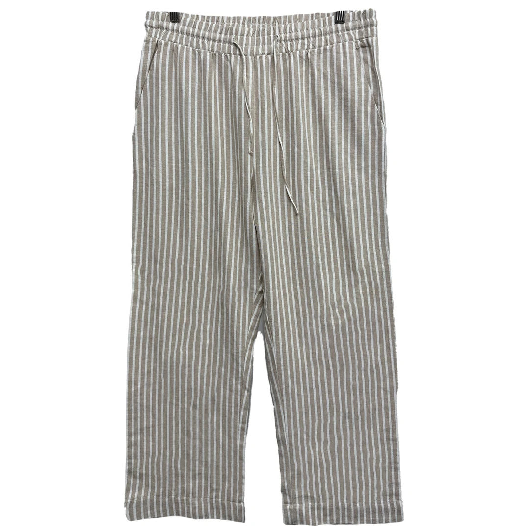 休闲【亚麻十分裤】舒适百搭潮流气质#5778