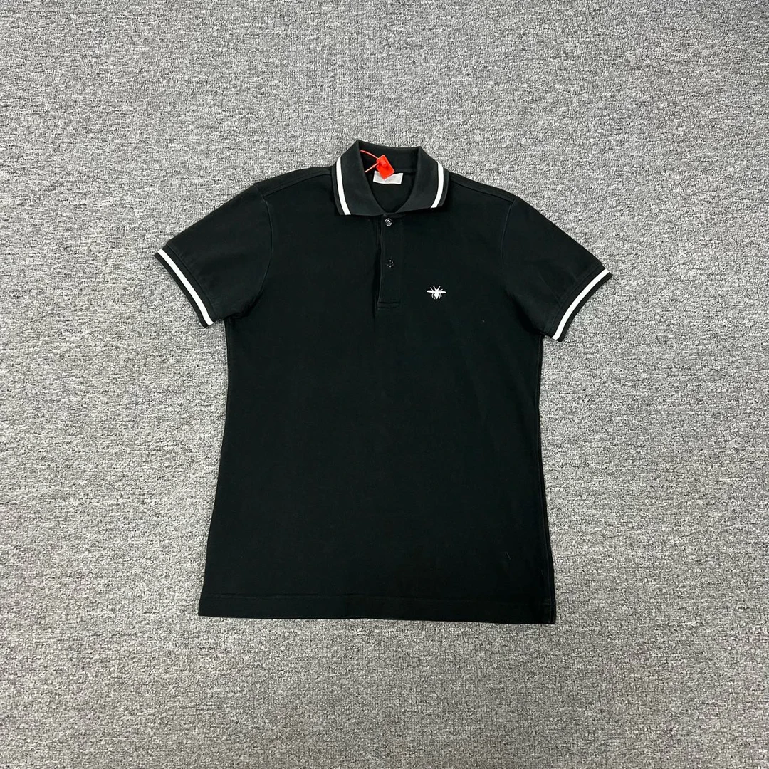 99新 DIOR/迪奥 黑色Polo领短袖 xs码