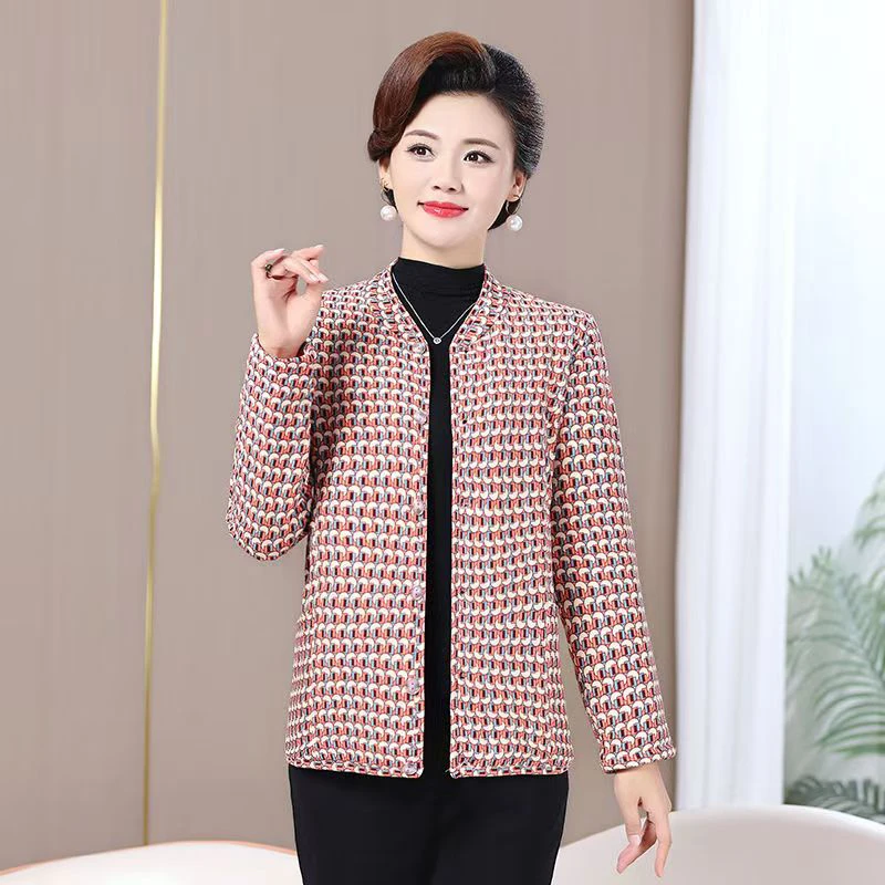 女士妈妈装冬季驼绒棉棉袄冬季捡漏链接