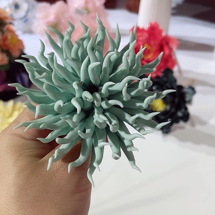 瓷片德化工厂陶瓷手工捏花