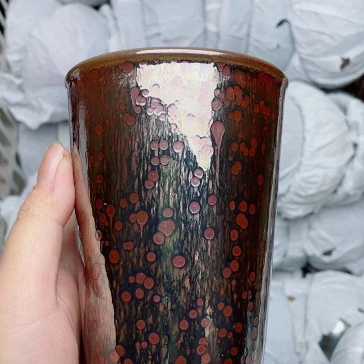 茶盏建窑建盏微瑕主人杯