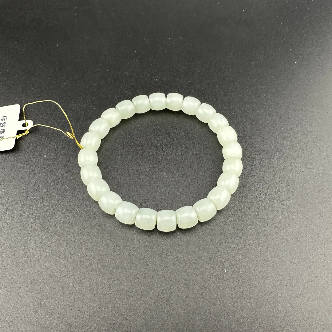 BY1223FWY标025 北玉精选 和田玉手串 多样性发货