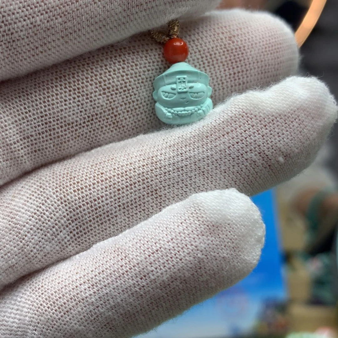 绿松石挂件未镶嵌