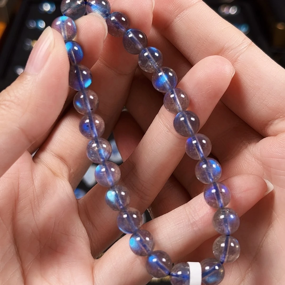 未镶嵌手链长石7.6左右