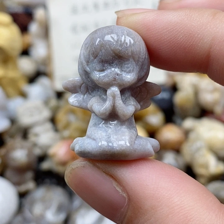 颈饰未镶嵌硅化珊瑚（珊瑚玉）小