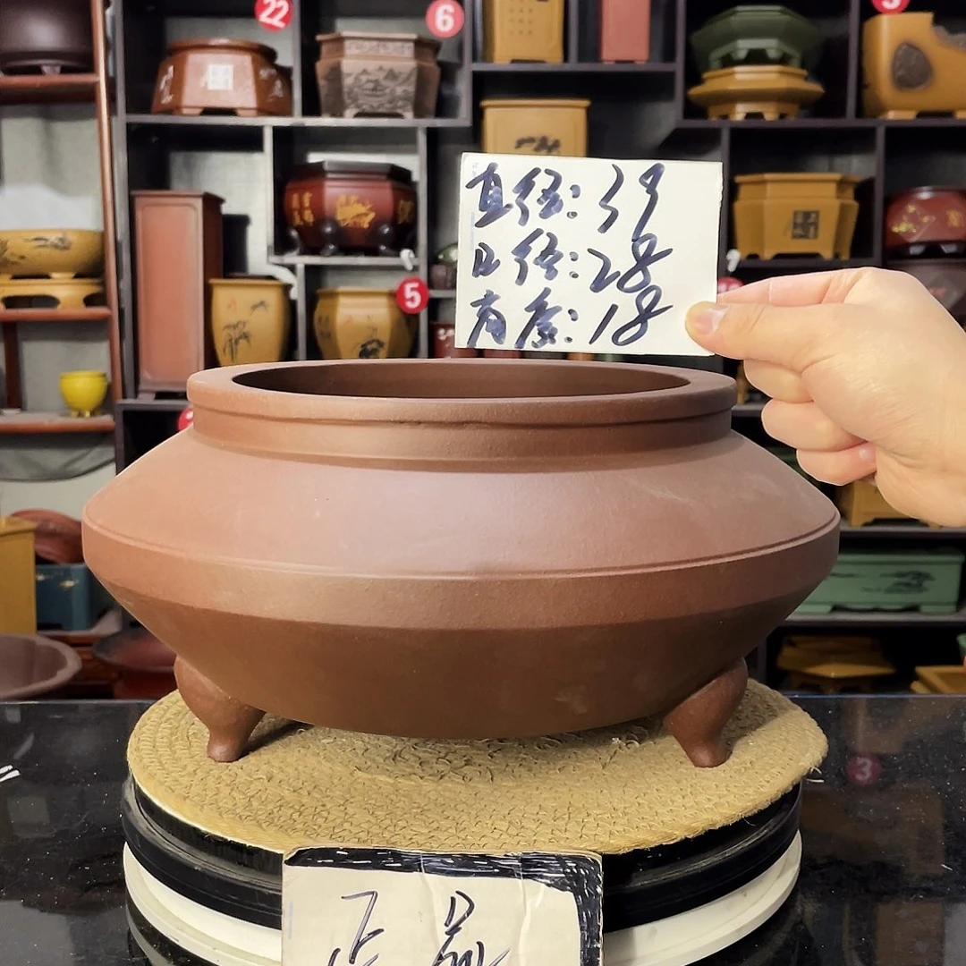 D-盆尚好紫砂花盆